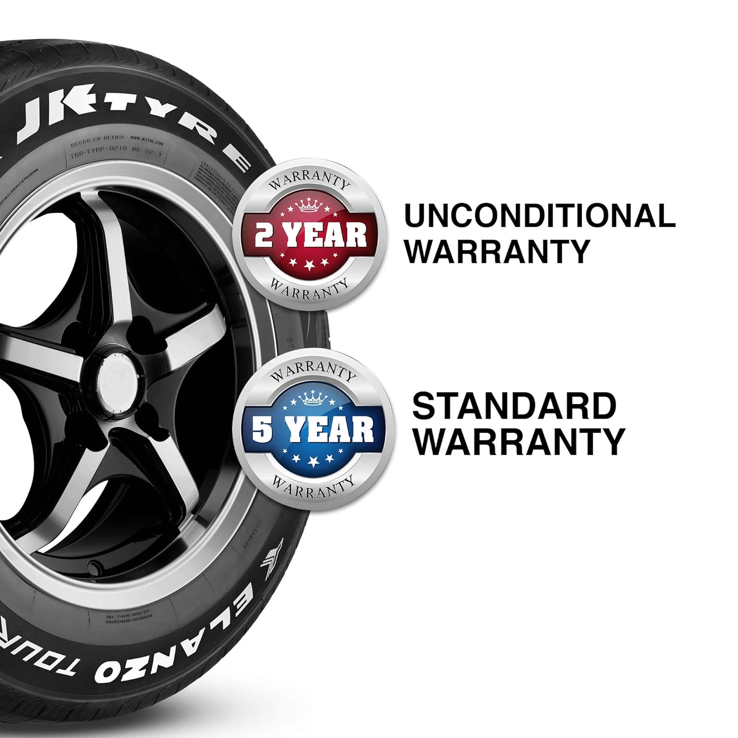 JK Elanzo Touring Tubeless Car Tyre For Kia SELTOS, Hyundai CRETA