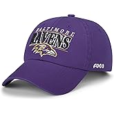 FOCO NFL Mens NFL Team Logo Signature Bars Casual Hat Caps