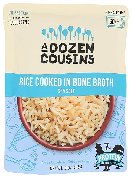 A DOZEN COUSINS RICE SEA SALT RTE 8 OZ
