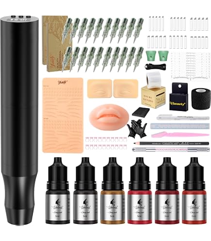 Amazon.com: FAMISOO PMU Machine Kit – Complete Permanent Makeup