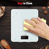 201 Digital Kitchen Scale 5kg Backlit LCD Tempered Glass Platform view 6