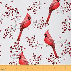 Bird Fabric by The Yard, Branches Upholstery