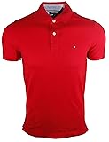 Tommy Hilfiger Mens Stretch Slim Fit Pique Polo