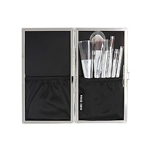 Bobbi Brown Travel Brush 7 Piece Silver Luxury Set