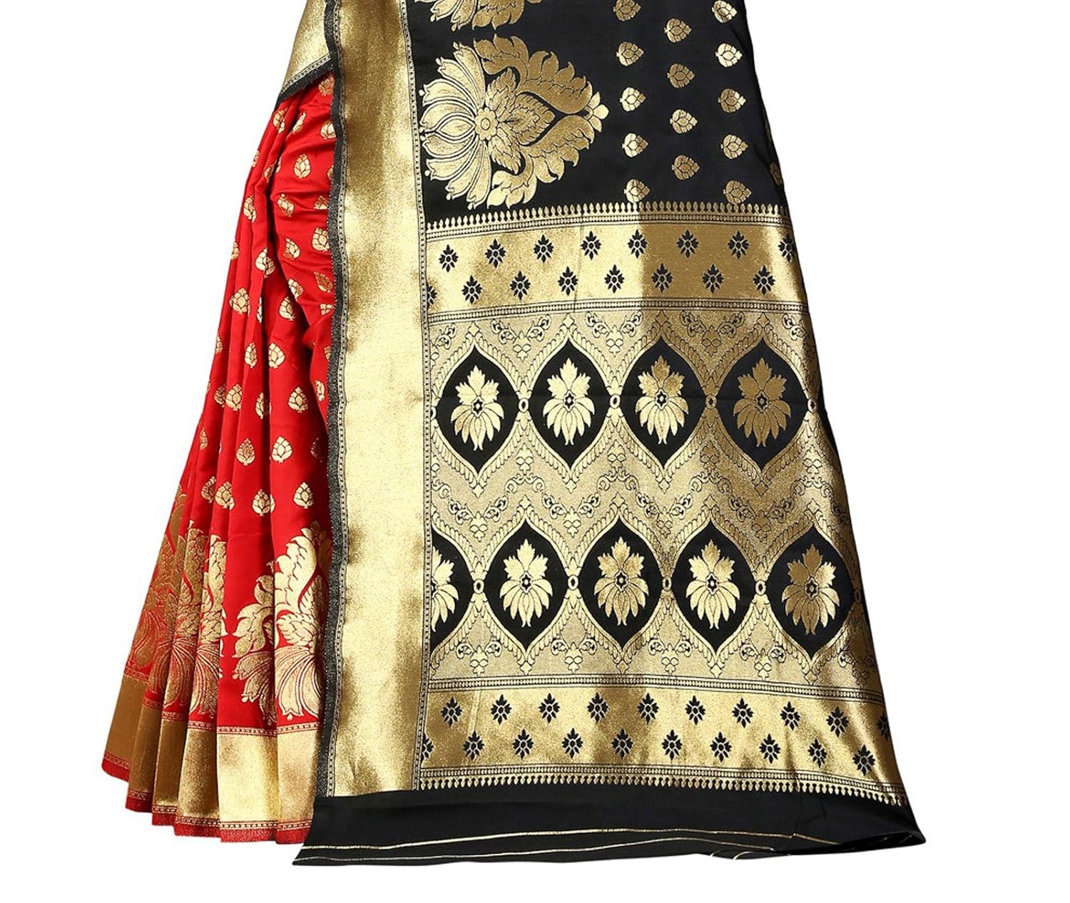 shiya tassar silk saree with blouse piece