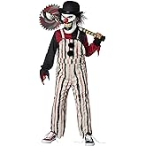 Boy's Carnival Creepster Clown Costume