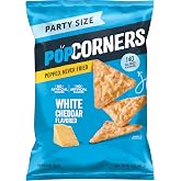PopCorners Popped Corn Snacks White Cheddar, 12 Oz