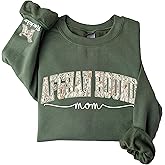 HHLYN14 Personalized Dog Mom Sweatshirt, Dog Lover Crewneck, Gift Idea for Pet Owner, Cozy Outfit for Women, Mom Gift