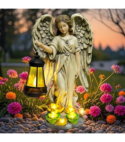 Amazon.com : Greek Column Angel Statue - Display Plant Stand - 3D