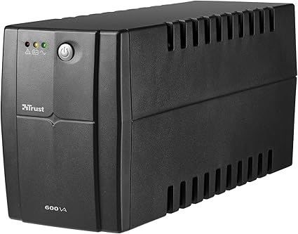 Trust Onduleur 600 Va Noir Amazon Fr Informatique