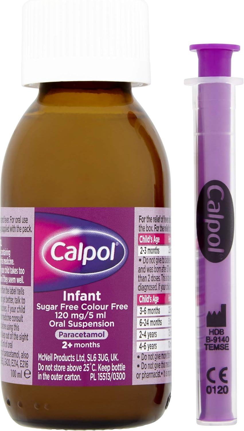 Sugar 100 Free, Infant Calpol Free 2+ Colour Months, Strawberry \u0026 Flavour, ml ml 2+ \u0026 Free Colour Strawberry Calpol 100 Infant Sugar Flavour, Months, Free,