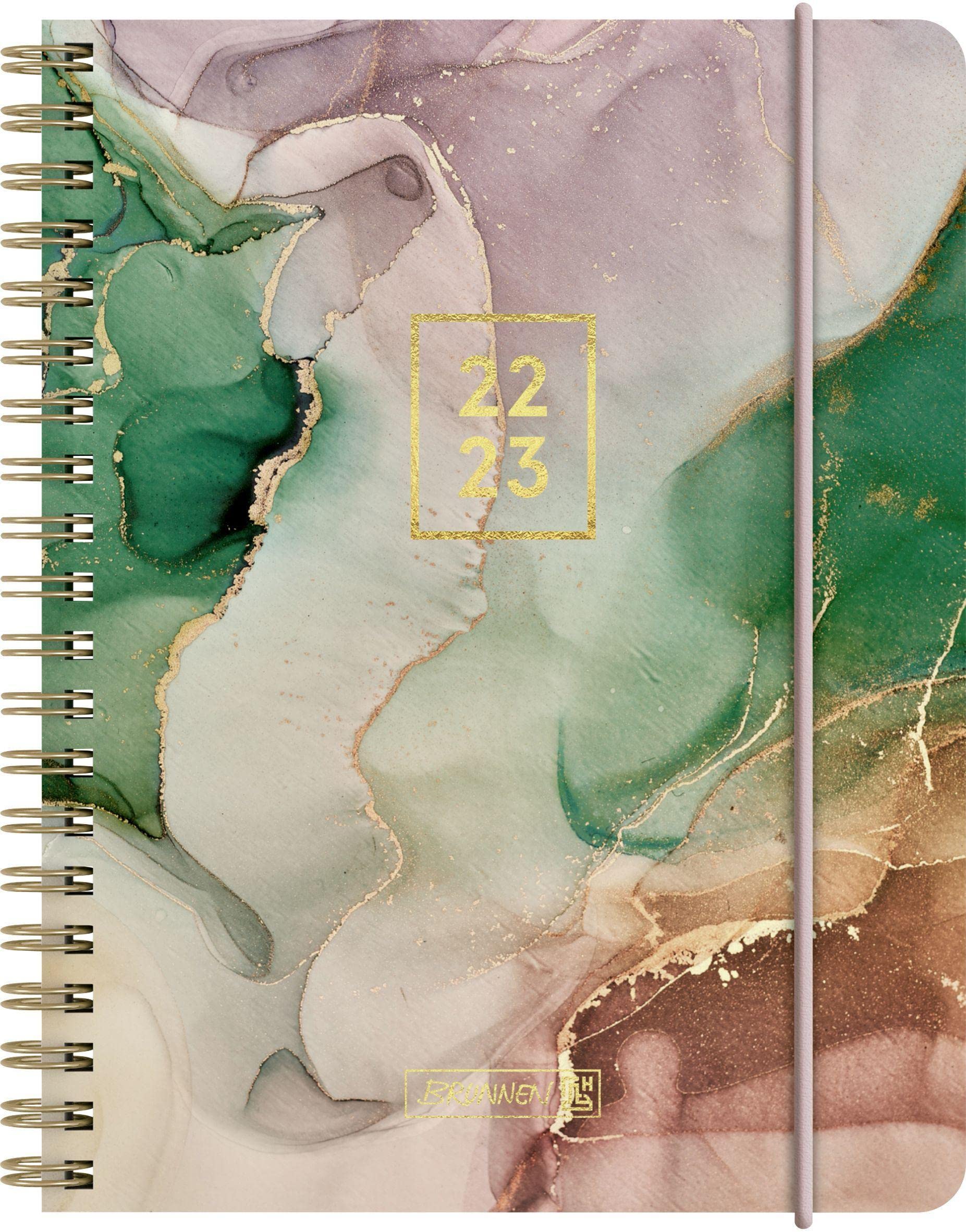 Brunnen Gemstone Academic Diary 2022/2023 A6 2 Pages = 1 Week 1071855083 Gemstone Design