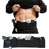 Belly Band Holster for Men & Women - Concealed and Comfortable Carry,Fits Glock 17-43X, Taurus, Ruger LCP, S&W M&P Shield for Most Pistols and Revolvers