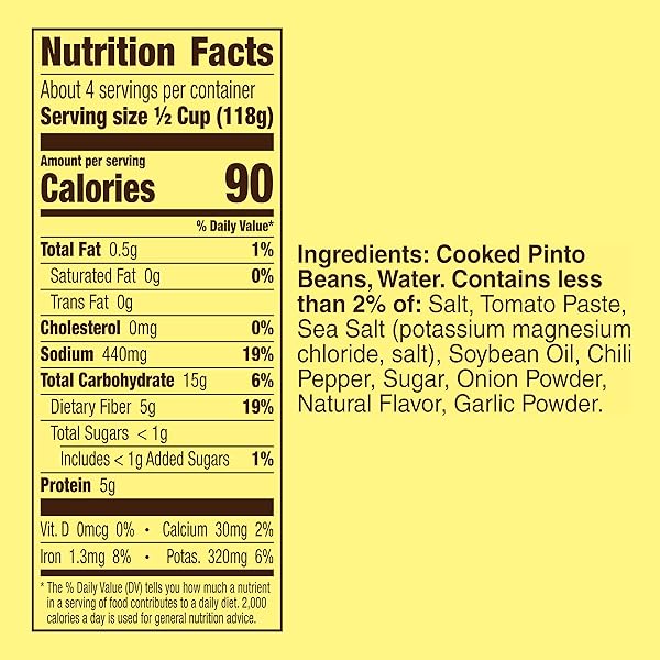 OLD EL PASO VEGETARIAN REFRIED BEANS, 16 OZ.