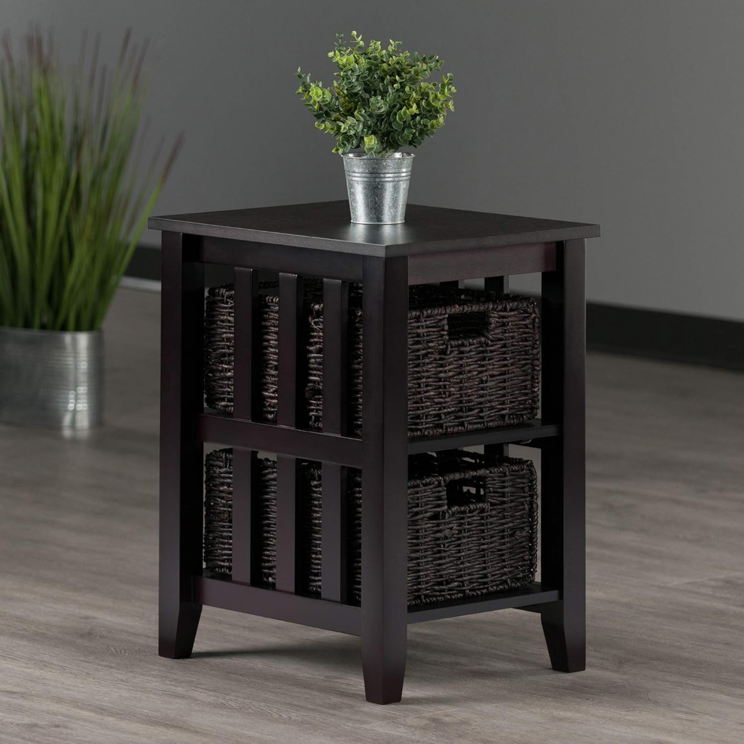 Winsome Morris Accent Table, Espresso : Furniture & Decor