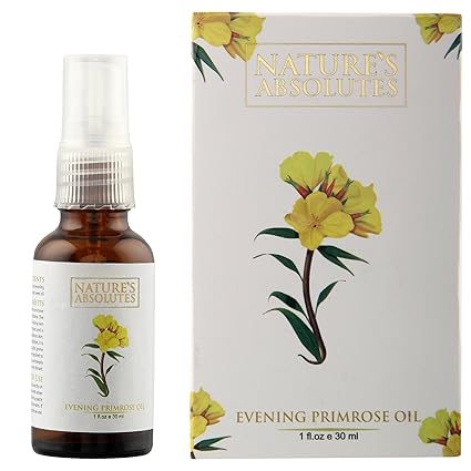 Nature's Absolutes Cold Pressed Evening Primrose Carrier Oil, 30ml