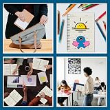 ZCZN A5 Lined Notebook 6 Pack Spiral 120 Pages 80gsm FSC Paper view 7