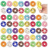 52 pcs Rainbow Donut Stress Balls Mini Stress