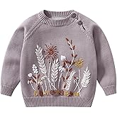 Lamgool Infant Baby Pullover Sweater Knitted Button Down Toddler Kids Sweatshirt for Spring