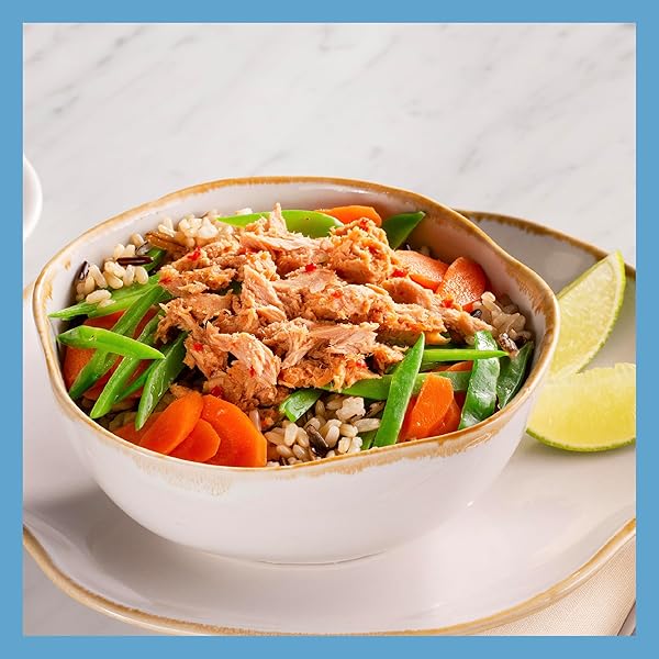 STARKIST TUNA CREATIONS SWEET AND SPICY, 2.6 OZ POUCH (1 PACK) READY TO EAT WILD CAUGHT TUNA, 16G PROTEIN, 90 CALORIES PER SERVING, GLUTEN FREE, SOY FREE, KOSHER, PERFECT FOR SALADS, MEALS AND SNACKS