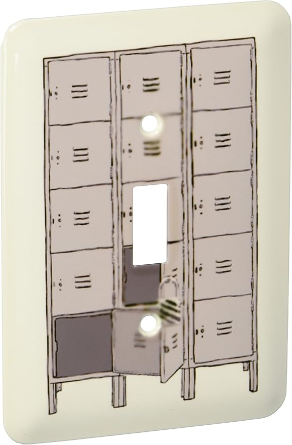 3drose Llc Lsp 119206 1 Cartoon School Locker With Zebra Print