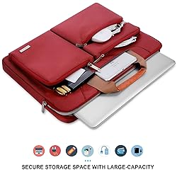 Lacdo 360° Protective Laptop Shoulder Bag Sleeve