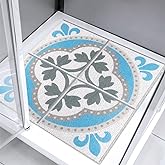 Square Shower Mat 24x24 Inch Non Slip Bath Mat for Inside Shower Loofah Shower Mat for Elderly Soft Textured Foot Massage Pad Bathroom Floor Mat for Wet Area, Without Suction Cups, Quick Drying