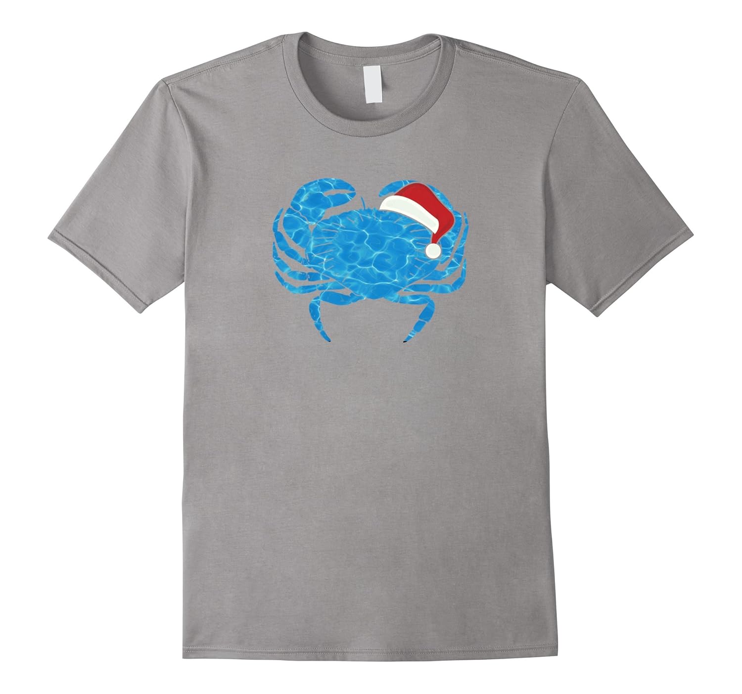 Crab Claws Nautical Beach Christmas T-Shirt-ANZ