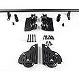KINMADE Serene Rolling Ladder Hardware Library Sliding Ladder Hardware Kit with 39'' (1000mm) Round Track/Rail