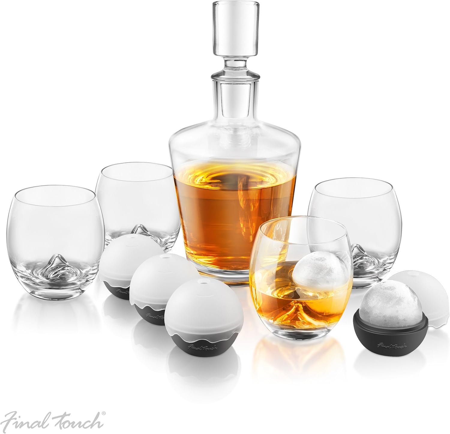 Set 2 Bicchieri Da Cognac Final Touch Relax - 16 Once Con Design Speciale - Foto 3