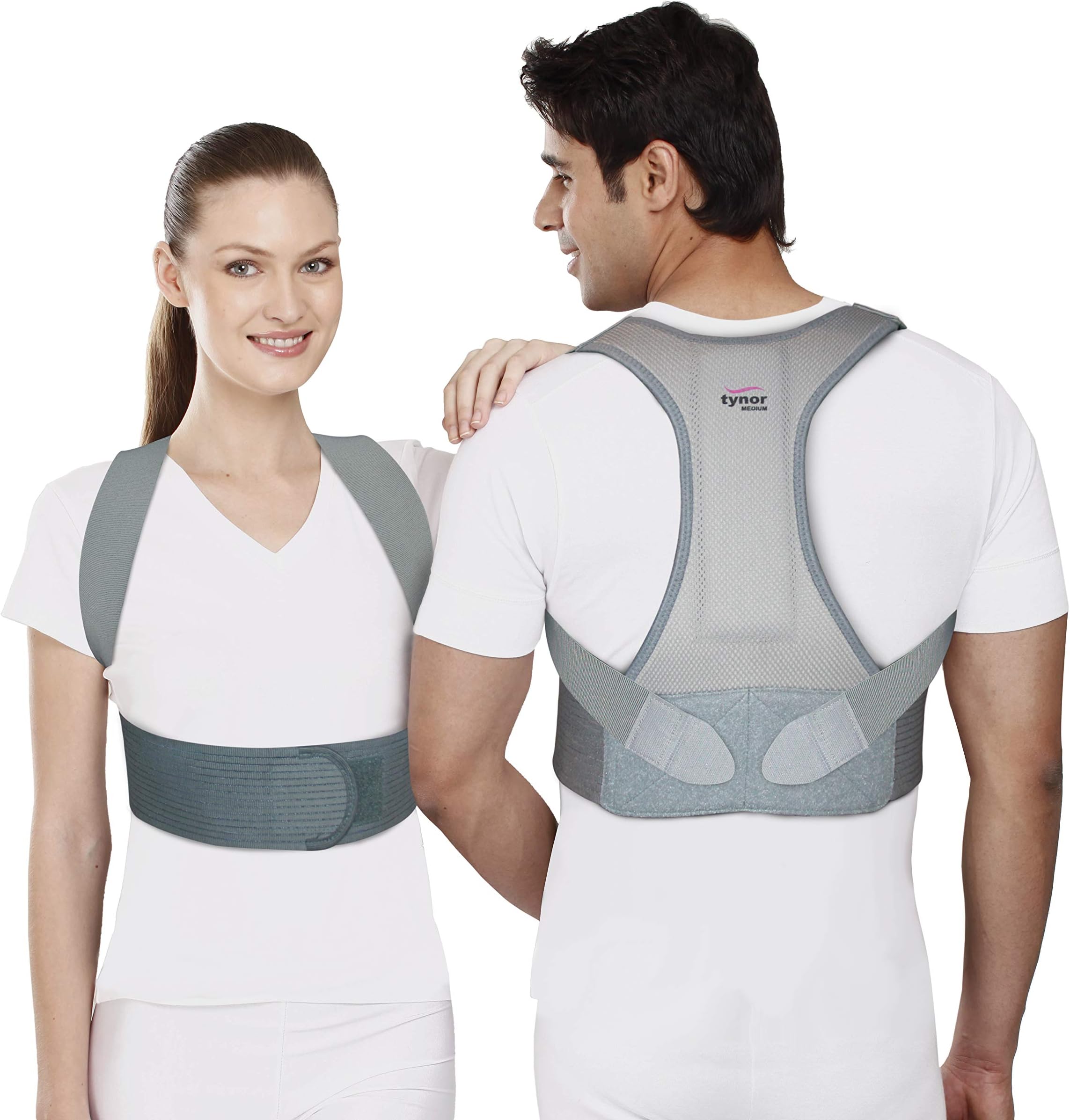 Tynor Posture Corrector(Back Force, Effective Posture Correction For Men & Women)-Medium