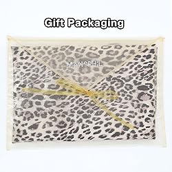 MANSPHIL Leopard Brown Print 100% Silk Pillowcase