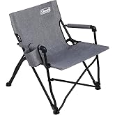 Coleman Forester Series Outdoor Deck Chair | With Cupholder &amp; Carry Bag, Supports up to 250lbs, Great for Backyard, Patio, Deck, Campsite, Tailgate, Sidelines