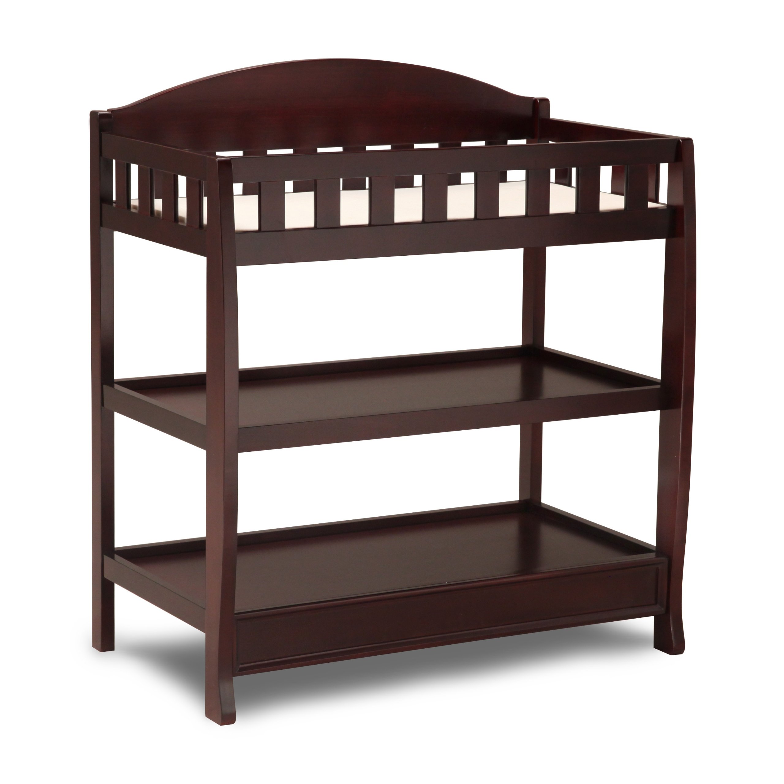 Photo 1 of ***I DON'T KNOW IF THERE ARE MISSING PARTS**Delta Children Infant Changing Table with Pad, Espresso Cherry