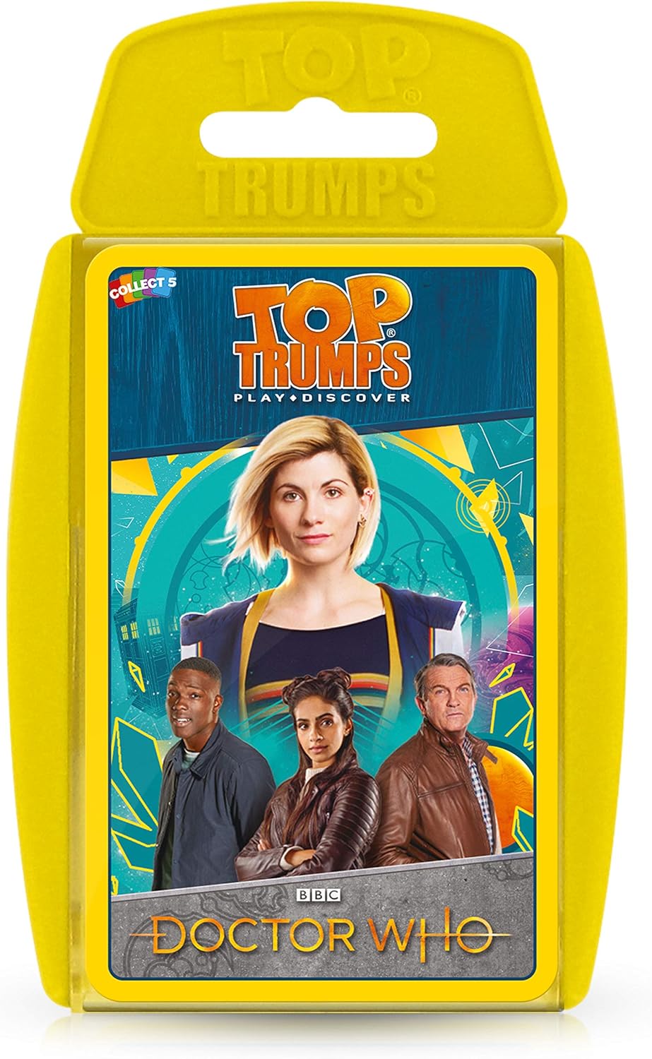 Top Trumps Doctor Who Card Game, Yellow, Compact