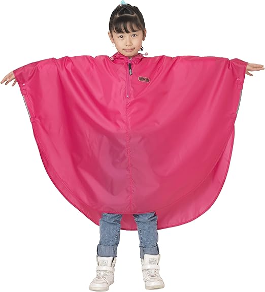 Amazon アウトドアプロダクツ Outdoor Products キッズ レインポンチョ はっ水加工 レインコート ポンチョ 通販