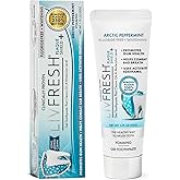 LIVFRESH Toothpaste Gel, Clinically Proven to Remove Plaque 250% Better, Does Not Irritate Gums, Reduces Tartar Buildup, Fights Bad Breath, Lasting Cooling Effect, SLS Free, Arctic Peppermint