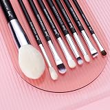 Jessup 25pc Professional Makeup Brush Set Natural Synthetic Hair Foundation view 9