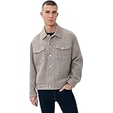 FRAME Men's Tweed Trucker Jacket