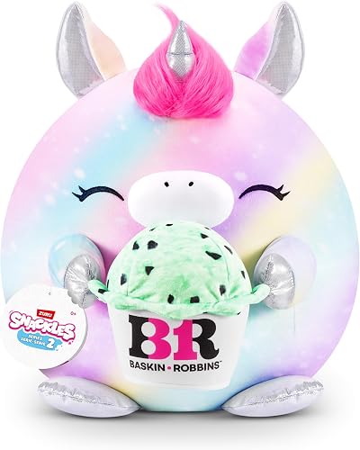 Snackles Series 2 Wave 2 Unicorn Snack Swap Plush 35 cm Cuddly Squishy