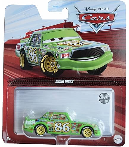 Amazon.com: Disney / Pixar Cars Stunt Racers CHICK HICKS : Toys