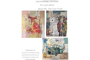 FIBERWORKS Laura Heine Teeny Tiny Collage Quilt Group 2 Pattern