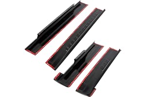 KUAFU Rocker Panel Guard Compatible with 1999-2007 Chevy Chevrolet Silverado GMC Sierra 1500 2500 HD 3500 Classic Extended Ca