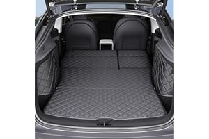 Topfit for New Tesla Model Y Trunk Mats Cargo Liner Waterproof Dog Car Seat Covers Protector All-Weather Rear Floor Mat for Tesla Model Y (Juniper) Accessories 2025-2026