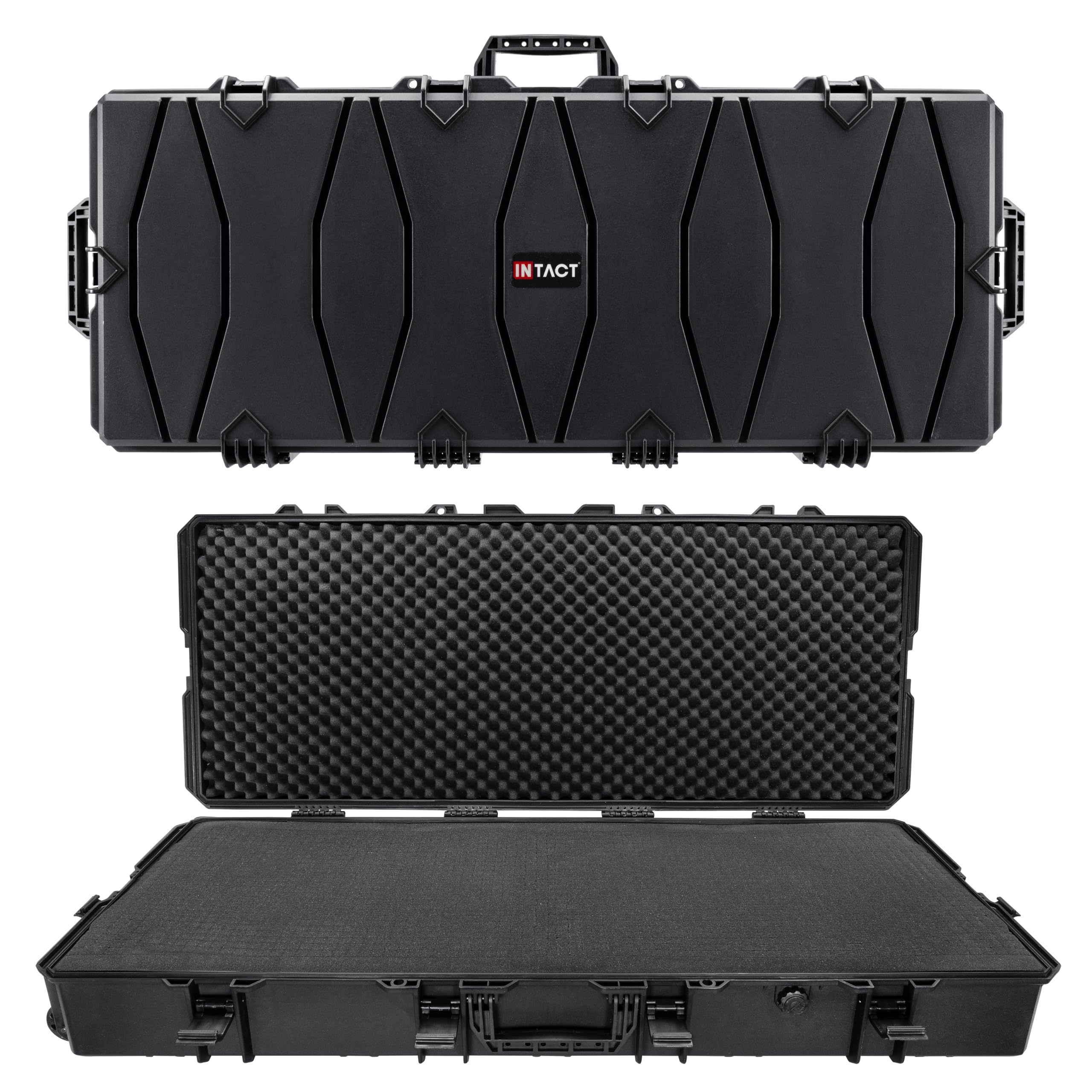 Eylar 48 Inch Intact Series Rolling Hard Rifle Case, Lightweight and ...