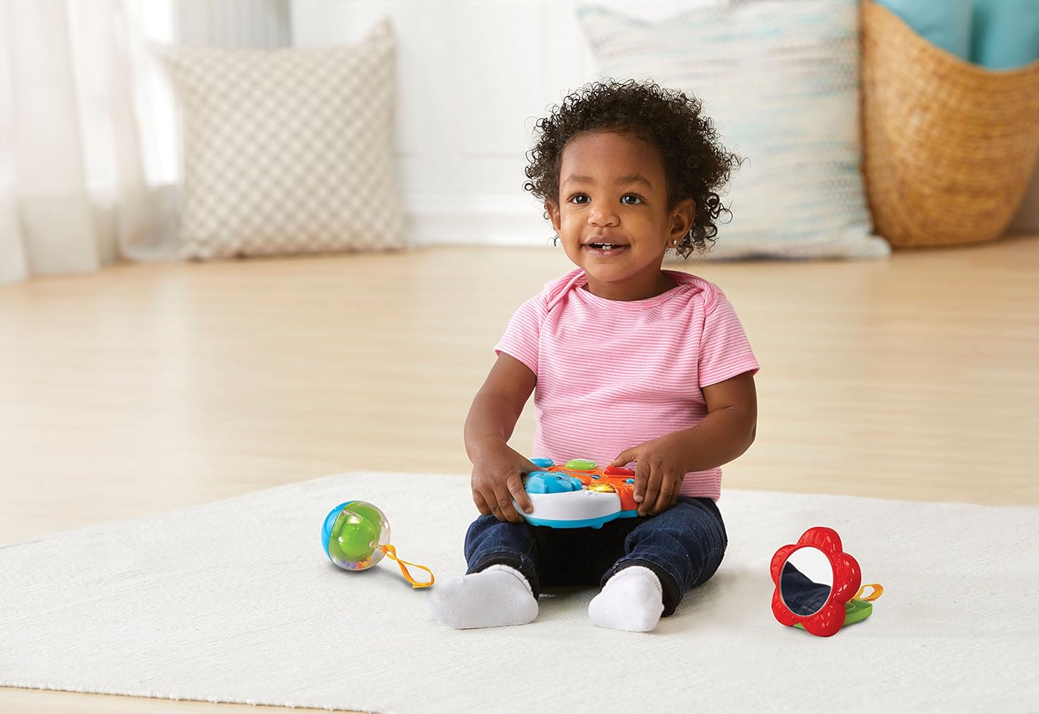 Vtech Tapis Toise Musical Amazon Fr Bebes Puericulture