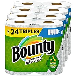 Bounty Select-A-Size Paper Towels, White, 8 Triple