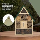 Pelle & Sol Eco-Friendly Bee House | Bug Hotel for Bees & Insects view 8