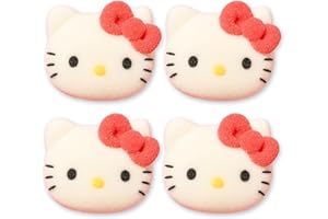 GALERIE Hello Kitty Candy, Giant Fluffy Marshmallows, Individually Wrapped Pieces, Party Favor Treats, 4 Count Box