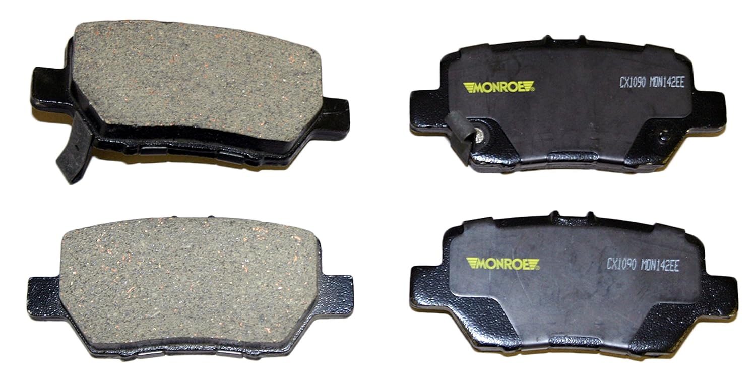 Brake System Monroe Cx1090 Ceramic Premium Brake Pad Set Monroe Brakes Brake Pads